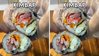 KIMBAP RECIPE ASMR [upl. by Parthinia916]