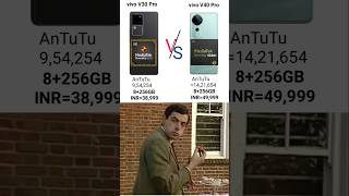 Vivo V30 Pro Vs V40 Pro Specs short memes [upl. by Mahau]