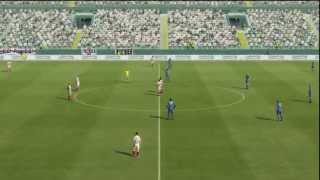 AC Ajaccio  SC Bastia 12 PES 2013  Ligue 1 20122013 9ème Journée  CPU Vs CPU [upl. by Jerry]