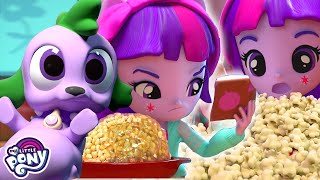 My Little Pony Equestria Girls Minis  Twilight Sparkles Popcorn Flood  MLPEG Digital Short [upl. by Elvah222]