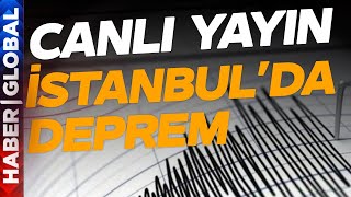 CANLI  İstanbul Sallandı Marmara Denizinde 41 Şiddetinde Deprem [upl. by Denoting]