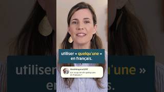 Peuton utiliser « quelquune » en français  🙄 Je réponds à vos commentaires [upl. by Mara]