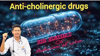 Anticholinergic drugs  Pharmacology  Bsc Nursing [upl. by Eriuqs920]