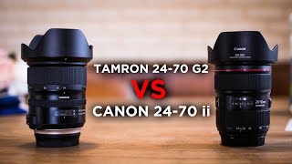 Tamron 2470mm G2 vs Canon 2470mm ii  Dual Pixel AF Low Light Test [upl. by Kieffer]