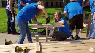 GEs 20th Annual Day Of Service Cleveland OH 2018 [upl. by Brietta]