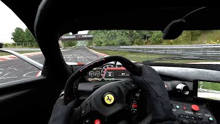 Ferrari Laferrari POV Drift At Nurburgring INSANE  Forza Motorsport 7 [upl. by Etnomaj]