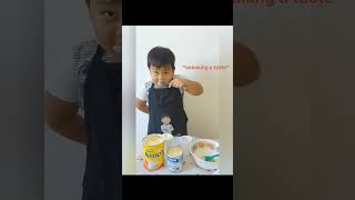 Cook with Daui  Pastillas de Leche recipe bloopers  Funny scenes [upl. by Ahsoet]