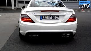 2013 Mercedes SLK 55 AMG  First Impression 1080p FULL HD [upl. by Tychon669]