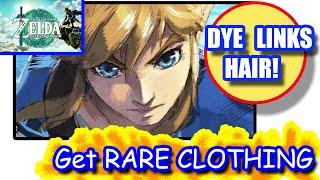 HOW TO dye Links hair and get RARE CLOTHING in Tears of the Kingdom Part 1 [upl. by Nellahs117]