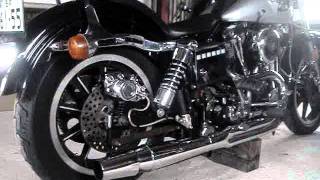 Harley Davidson 1979 FXS Low Rider THUNDERHEADER Muffler [upl. by Irehc]