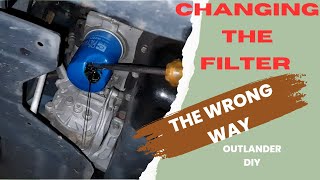 How to DIY ZH Outlander Engine Oil Change 24L 20062012  Mistubishi [upl. by Freddy82]