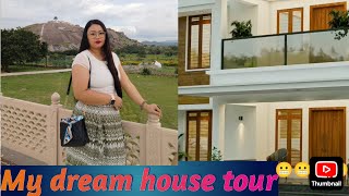 My dream house tour  Step by step construction with layout out plankaram kanda loidoino khngdre [upl. by Esirtal761]