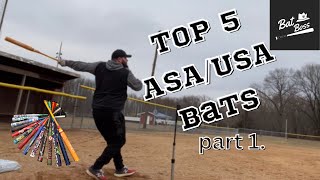 Top 5 ASAUSA bats [upl. by Metts]