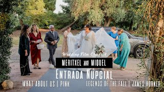 ✨ Entrada Nupcial Emocionante de Meritxel amp Miquel con Violines y Violonchelo  Jardín de Azahares ✨ [upl. by Auliffe]