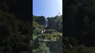 Marmore Falls is the worlds largest manmade waterfall cascatadellemarmore waterfall italy [upl. by Ayekram594]