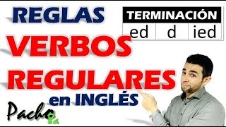 REGLAS DE PRONUNCIACION DE VERBOS REGULARES EN PASADO  SIMPLE PAST MASTERS PARTE 4  PRONUNCIATION [upl. by Anilrats565]