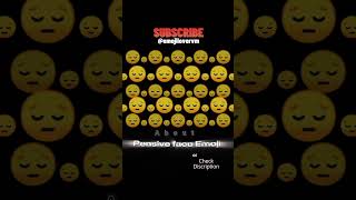 About Pensive face emoji viral emojis emojisworld 4k love trending [upl. by Ambrose]