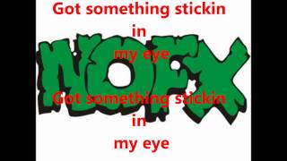 Stickin In My Eye Lyrics [upl. by Johan390]