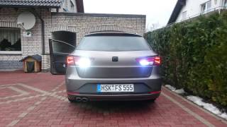 Seat Leon 5F Rückleuchten Ausbauen und Wechseln Rücklicht LEDs [upl. by Atoked527]