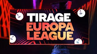 🔴 TIRAGE LIGUE EUROPA EN DIRECT  CONFERENCE LEAGUE  EUROPA LEAGUE DRAW LIVE  GROUPE STAGE [upl. by Dino332]