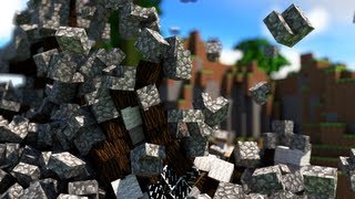 Minecraft Destroying a house  Community Edition [upl. by Neufer]