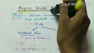 peptic ulcer disease  PUD  pathology  etiology  microscopy  morphology  clinical features [upl. by Anaujal]