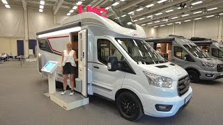 WOHNMOBIL MIT UNSICHTBAREM HUBBETT Wohnmobil Neuheiten 2023 LMC Tourer Lift H 664 G 2024 [upl. by Yanaton]