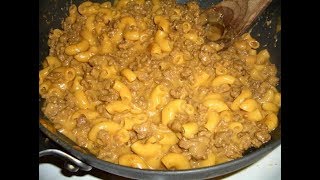 Homemade Hamburger Helper ❤❤ [upl. by Leiser]