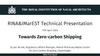 Towards Zerocarbon Shipping [upl. by Aihseit]