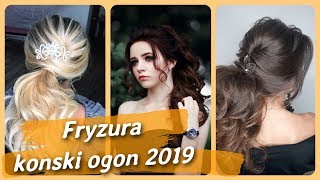 Top 20 🌻 najlepszy fryzura konski ogon 2019 [upl. by Aynod]