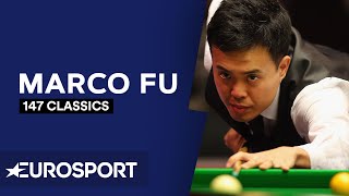 147 Classics Marco Fu  Snooker  Eurosport [upl. by Llenrub]