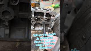 OEM Spark plug insert repair video [upl. by Adaven677]