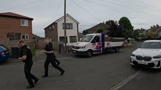 Wyke Bradford End of the police chase 🚔🚔🚔 [upl. by Booma]