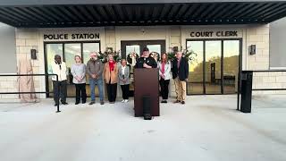 Booneville Police Department Grand Opening Ceremony [upl. by Doran794]