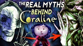 The Creepy Real Myths amp Lore Behind Coraline Explained  Coraline Theory  Analysis [upl. by Lorolla]