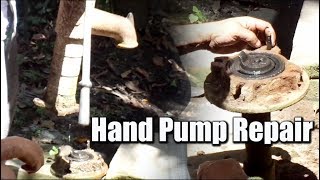 Hand Pump Repair  Hand Tubewell [upl. by Sibley]