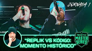 ¿REPLIK GANABA A KÓDIGO 🌅 KÓDIGO VS REPLIK FMSCARIBE J1 T2 🇨🇷 Reacción [upl. by Okika203]