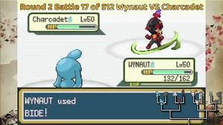 Wynaut Vs Charcadet Full Battle metronomebattle pokemon Wynaut charcadet [upl. by Schilt]