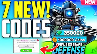 ⚠️ REDEEM CODES ⚠️SKIBIDI TOWER DEFENSE ROBLOX CODES 2024 SKIBIDI TOWER CODES ROBLOX [upl. by Stormi444]