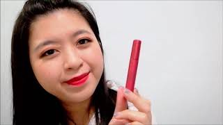 3CE Velvet Lip Tint Daffodil Private Swatch [upl. by Procora]