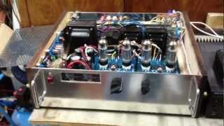 amplifier tube diy amplificatore valvolare 1° parte autocostruito clone jadis ja30 [upl. by Aidiruy]