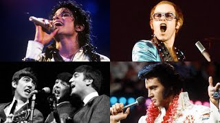 Top 100 Best Selling Music Artists of All Time [upl. by Akerley]