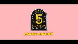 LightBox Expo EXCLUSIVE 5th Anniversary Patch [upl. by Teyugn]