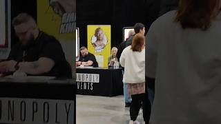 Beth from walking dead at comiccon bethgreene twd rickgrimes comiccon [upl. by Mullins]