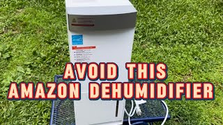 DOMDRE Dehumidifier Vellgoo Dehumidifier on Amazon [upl. by Lasonde]