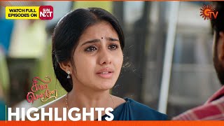 Singappenne  Highlights  22 Nov 2024  Tamil Serial  Sun TV [upl. by Enitram]