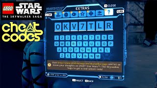 LEGO Star Wars The Skywalker Saga Codes Unlock All 20 FREE Characters [upl. by Aland]