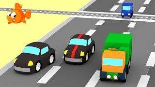 Cartoon Cars  POLICE CAR CHASE 2  Cartoons for Children  Videos for kids [upl. by Golliner659]