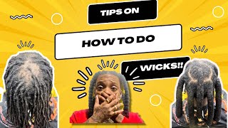 TIPS HOW TO DO WICKS  5 tips to maintaining wicks  FREE GAME  FREE TIPS [upl. by Ardnoel]