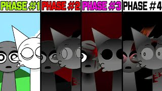 All Reactions Phases In Incredibox Sprunki Sinner Edition Phase 1 VS Phase 2 VS Phase 3 VS Phase 4 [upl. by Smailliw]